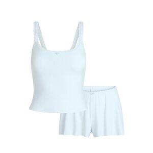 ✨SKIMS Soft Lounge Lace Cami & Short Set in Blue Quartz✨